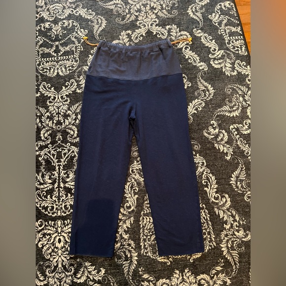 Free People Movement Surfside Straight Leg Jogger Pants Navy Blue Size XS NWOT - Picture 8 of 11
